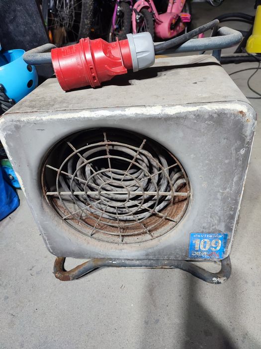 Nagrzewnica przemysłowa, elektryczna 9kw Devitemp 109