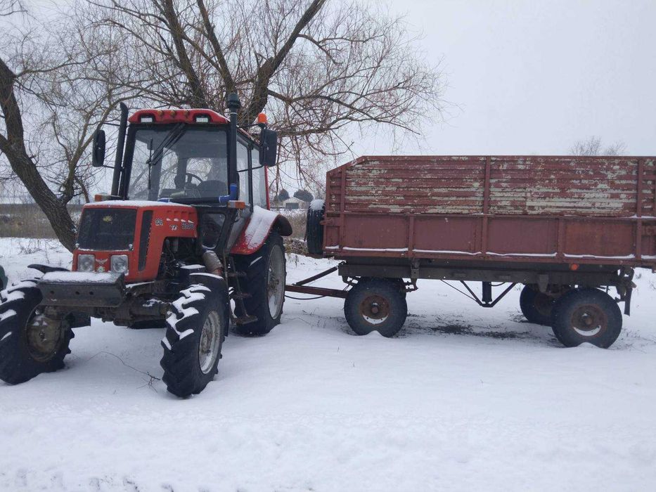 Продам трактор Беларус 826 з причепом
