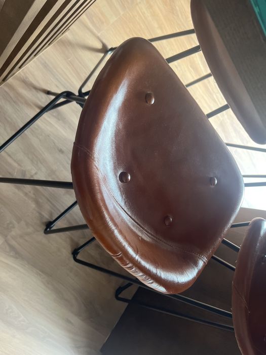 4 Bancos altos em pele vida xl