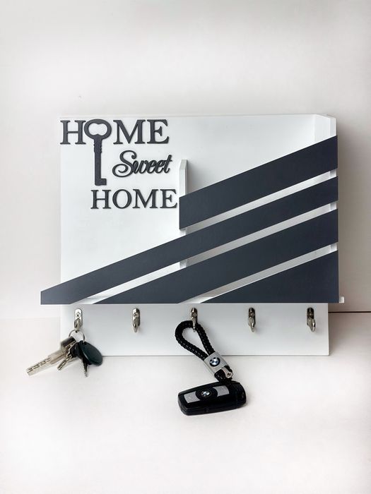 Ключниця настінна, ключница з дерева, ключниця на подарунок