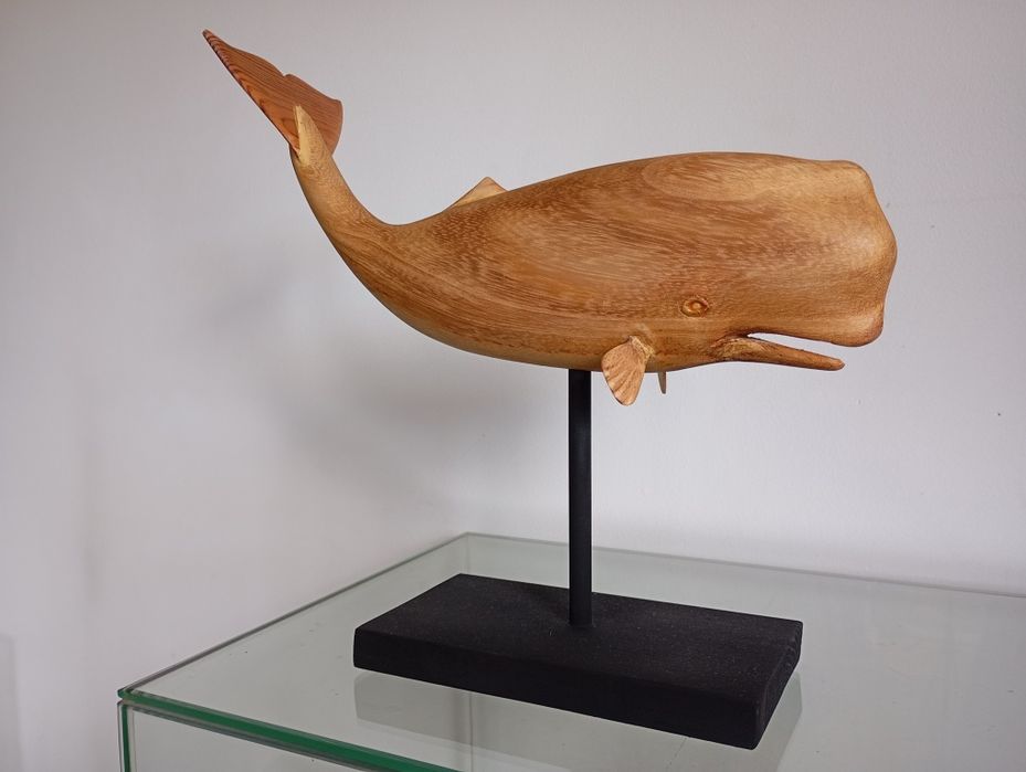 Escultura Baleia Cachalote