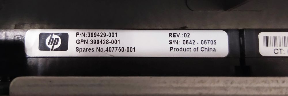 Бекплейн блоків живлення сервера HP DL380 G5 DL385 399429-001 407750