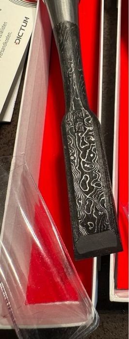 Akio Tasai Japonia - dłuta Mokume Nomi 18mm / zestaw