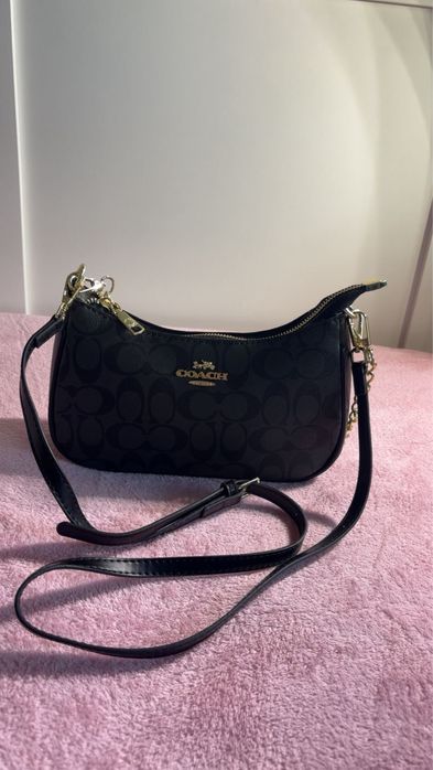 Coach Teri Shoulder Bag Preta – Nova (c/ Dust Bag)