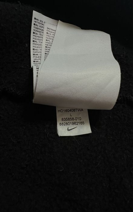 Nike original zip hoodie drill