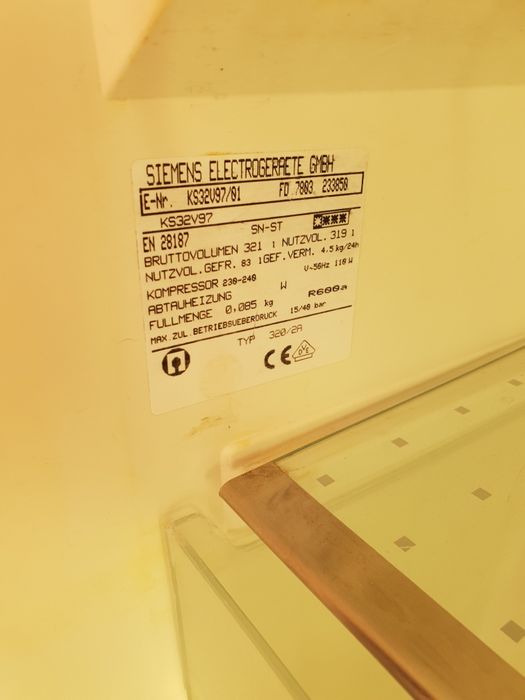 Lodówka Siemens edition 150