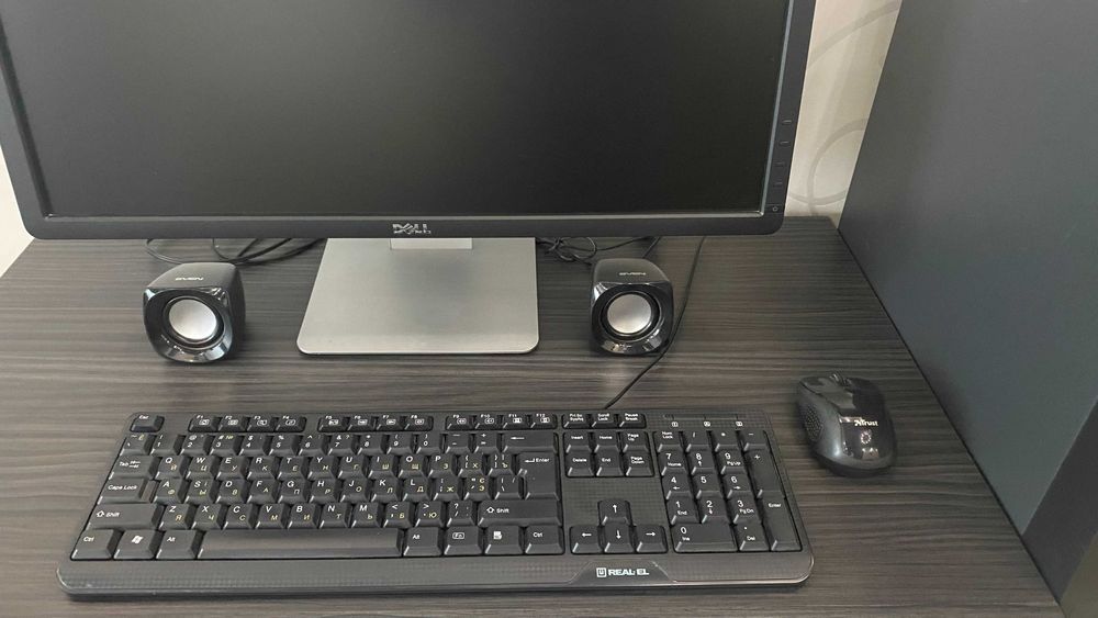 Персональный компьютер Lenov ПК Системный блок Intel Core Монитор DELL