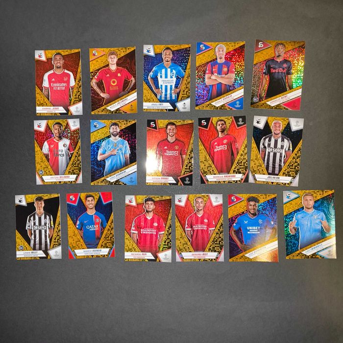 Cartas Golden Pixels Topps Superstars 2024