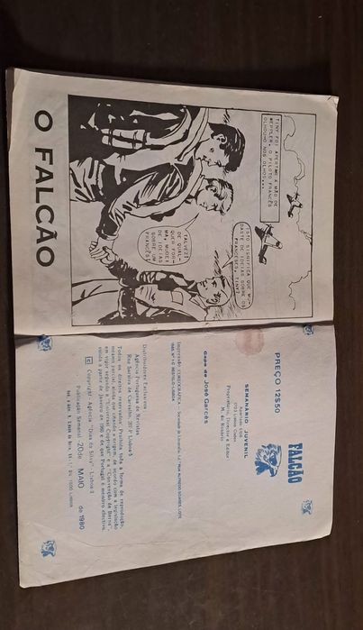 Revista O Falcão de 1980