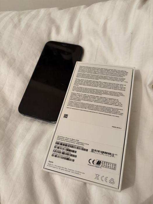 Iphone 12 czarny/black 64gb
