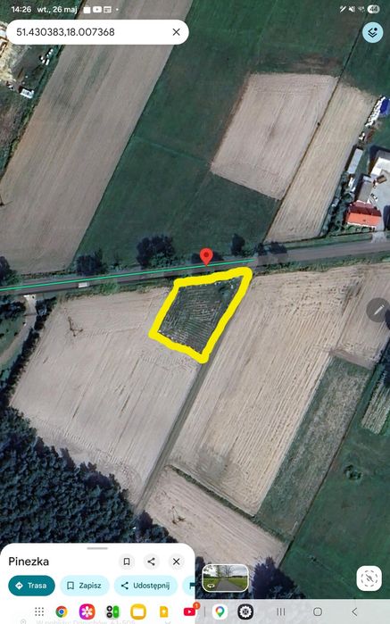 !!! Działka w Przytocznicy !!!