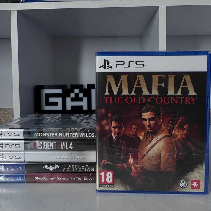 Ігра для PS5 PlayStation 5 Mafia Old Country ігри Оригінал НОВІ