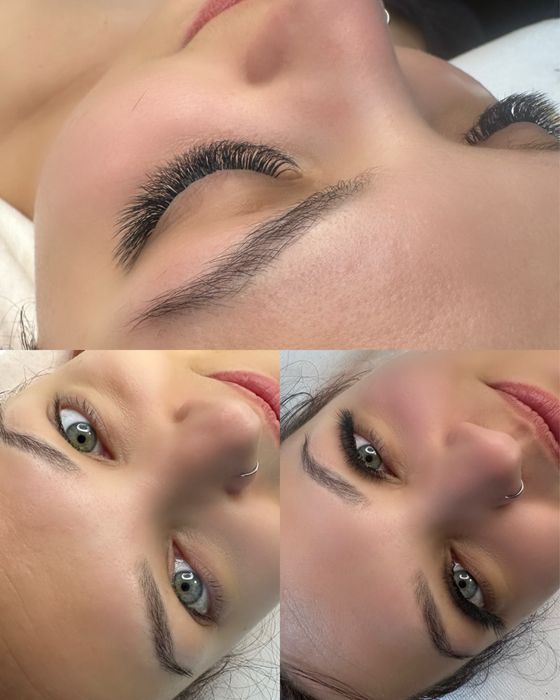 Нарощування вій : класика та обєми ( 2D-10D) - 500 грн