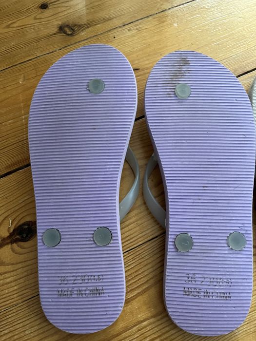 Klapki/japonki basenowe/letnie r. 36