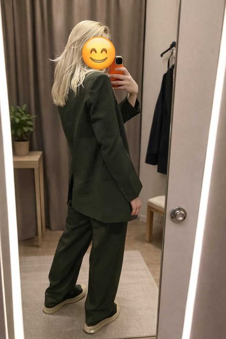 Стильний костюм zara | oversize fit | S