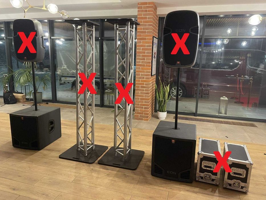 Subowoofer aktywny JBL EON 518s 2 sztuki