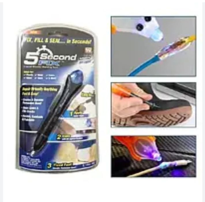 Клей 5 Second Fix для лобового скла авто та іншого у формі фломастера.