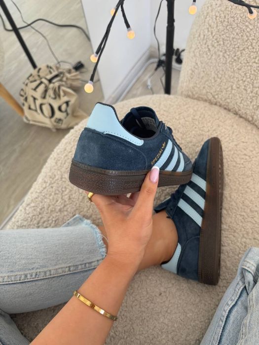 Найнижча ЦІНА‼️Кросівки Adidas Spezial Handball Blue (Сині),спежал,adi