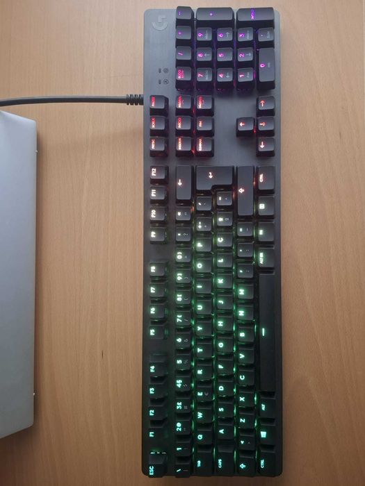 Teclado Gaming LOGITECH G512 Carbon (Mecânico - Português - Preto)