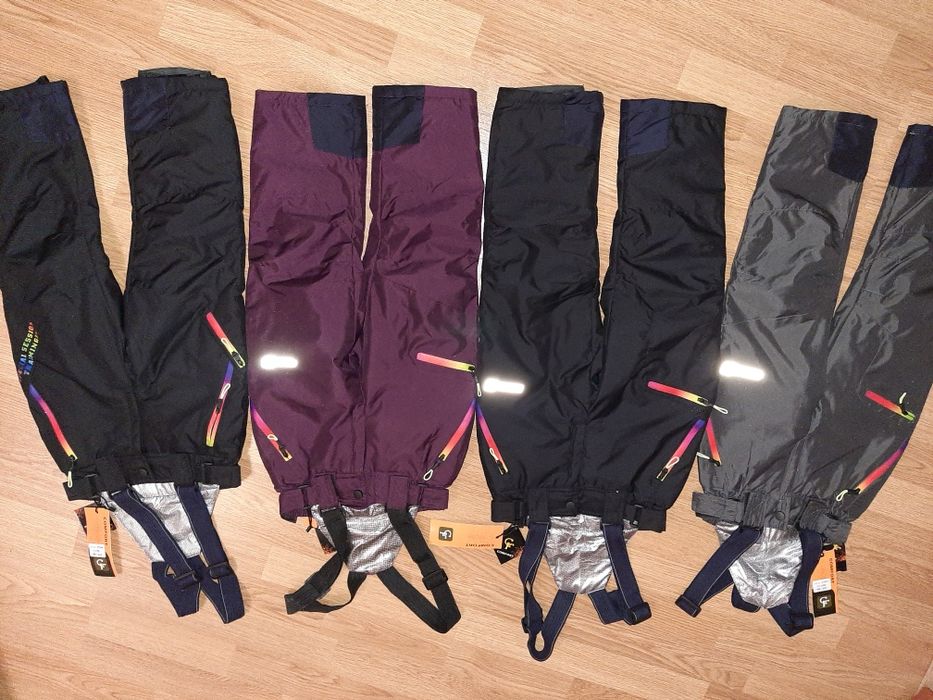 Дитячі термо штани напівкомбінезон 98, 104, 110 нові лижні зимові