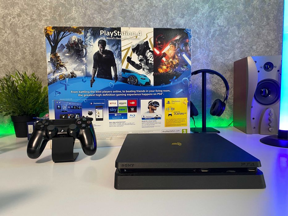 playstation 4 slim 500gb - купити приставки - Ціна на OLX.ua