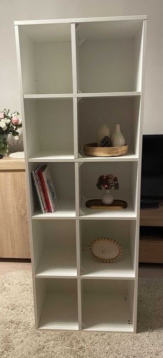 Regał dziecięcy Boca Meble VOX drewniany biały styl skandynawski