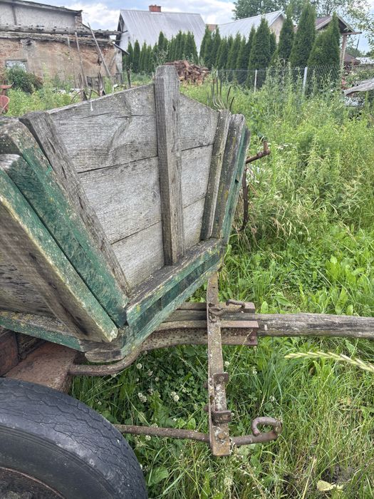 Wóz konny metalowa konstrukcja