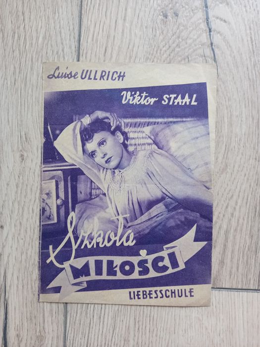 Stare ulotki plakaty filmowe vintage movies