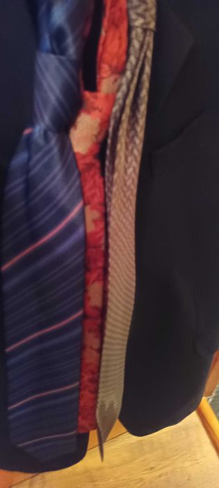 Garnitur męski czarny