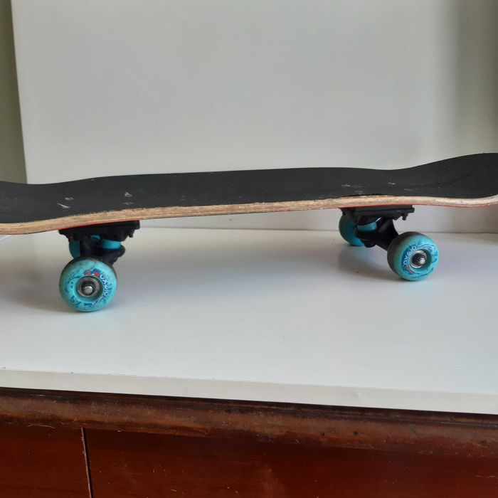 Skate Completo Funcional Street Rampa Decathlon Oxelo Play 3 Bear Blue
