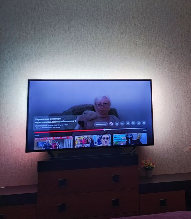 Телевізор Philips 50" Smart TV 4K, під ремонт / на запчастини (50PUS7373/12)