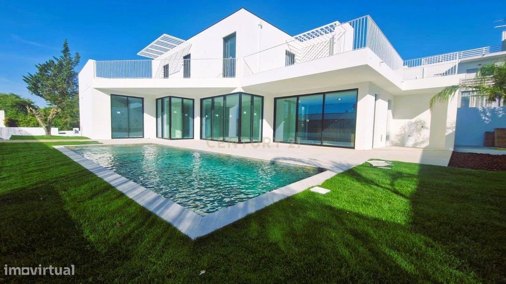 Luxuosa Moradia Independente Nova com piscina perto do Meco -  Sesimbr