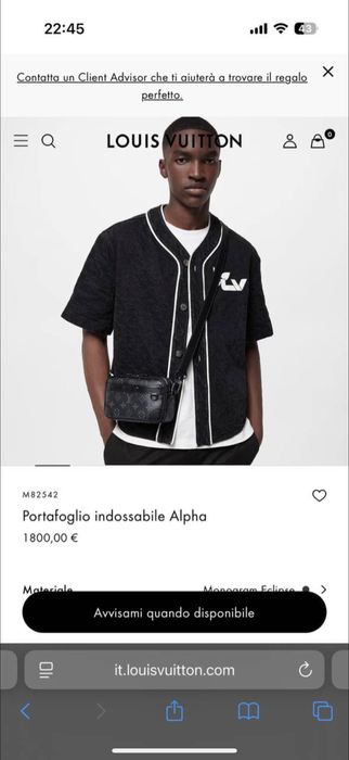 Сумка Луи Виттон мужская оригинал