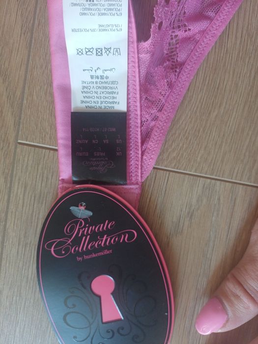 Paski harness różowy nowy L Hunkemöller