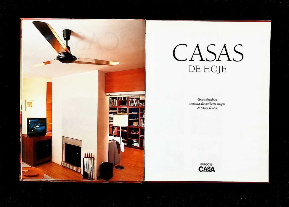 Livro Casas de Hoje – Colctânea temática melhores artigos Casa Claudia