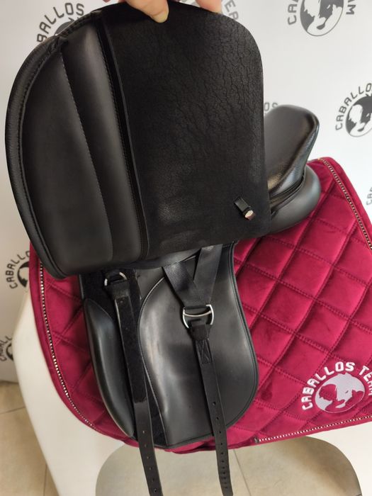 17,5 cali Thorowgood T8 Cob siodło z wymiennym łekiem Id.984