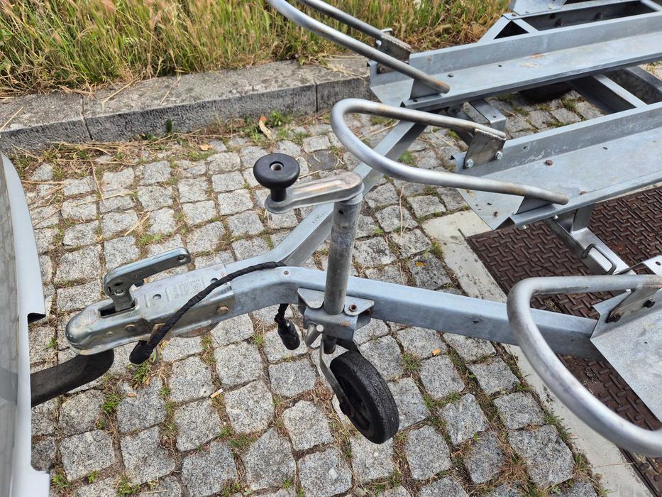 Atrelado reboque para 3 motos galvanizado
