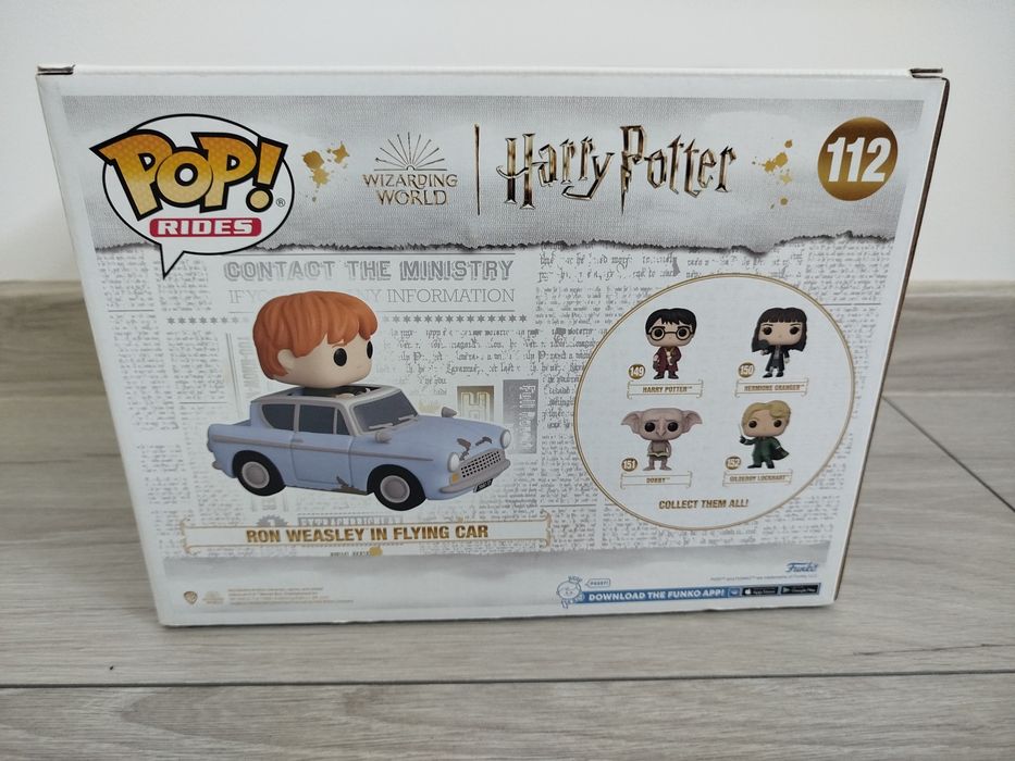 Figurka harry potter ron weasley 112 pop