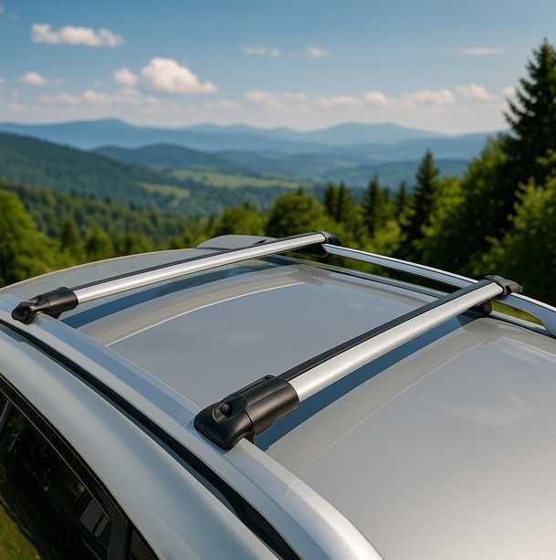 Багажник на рейлинги “Рейлинг Стелс Конструктор” | поперечины Киев