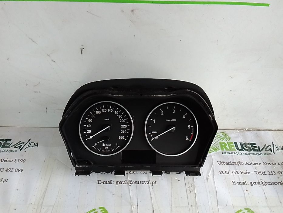 Quadrante / painel de instrumentos BMW 1 (F20)
