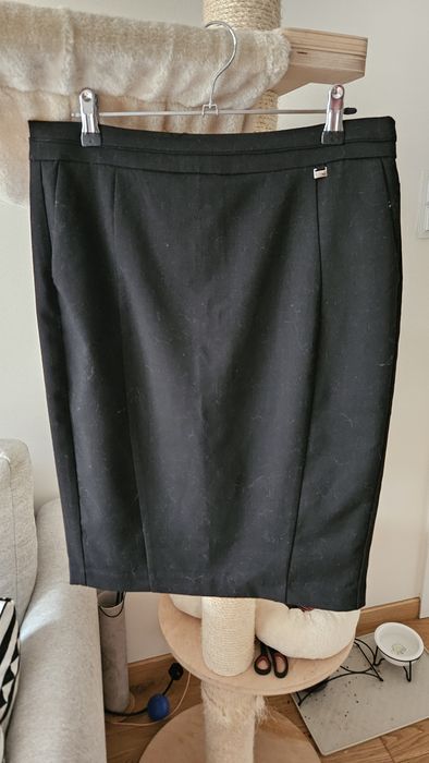 Czarna elegancka spódniczka klasyczna 40 Orsay business look