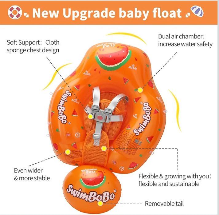 Boia de Natação para Bebé SwimBoBo (6-24 meses)