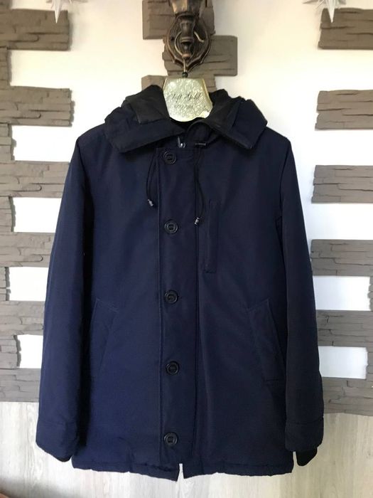 Пуховик Zara куртка курточка зимняя пух Armani boss парка пальто