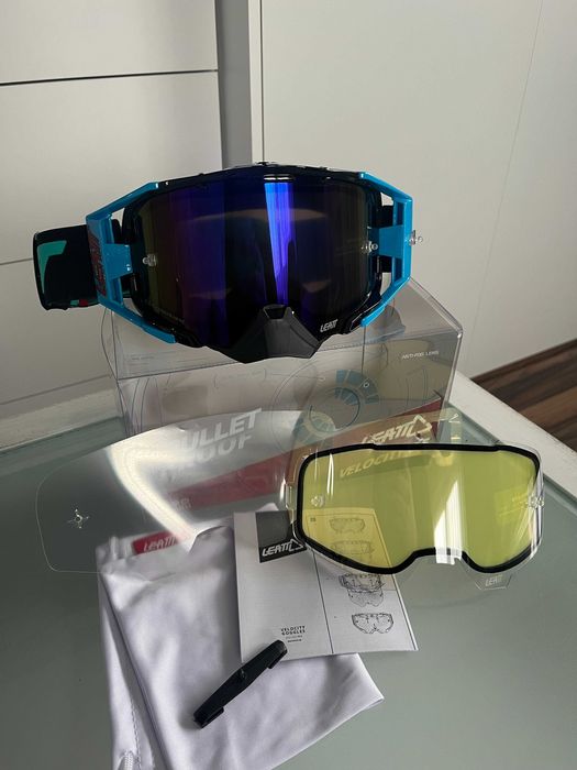 Gogle LEATT Velocity 6.5 mx (cross,quad,enduro,mtb,dh, ski)