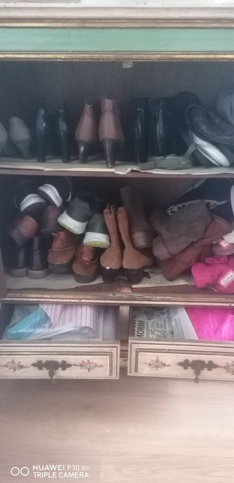 Sapateira pintada à mão estilo D. Maria