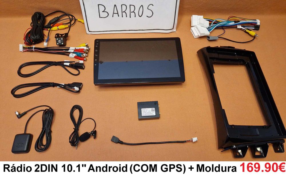 Rádio 2DIN • Nissan NAVARA • D40 / D23 / NP300 • Android 4+64GB