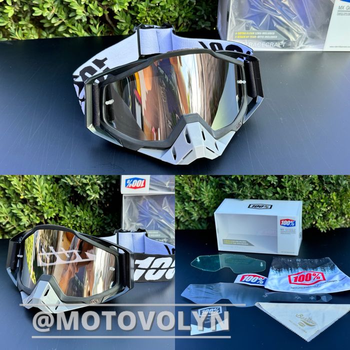 Кросові мото окуляри 100%