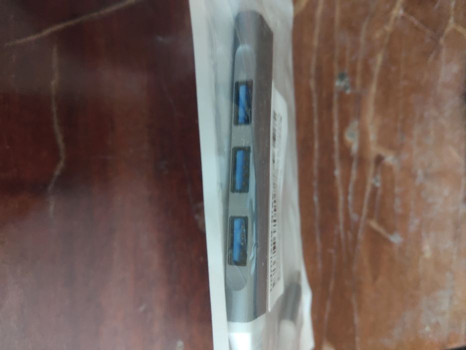 USB Хаб з Ty USB HUB на 4 порти USB металевий корпус