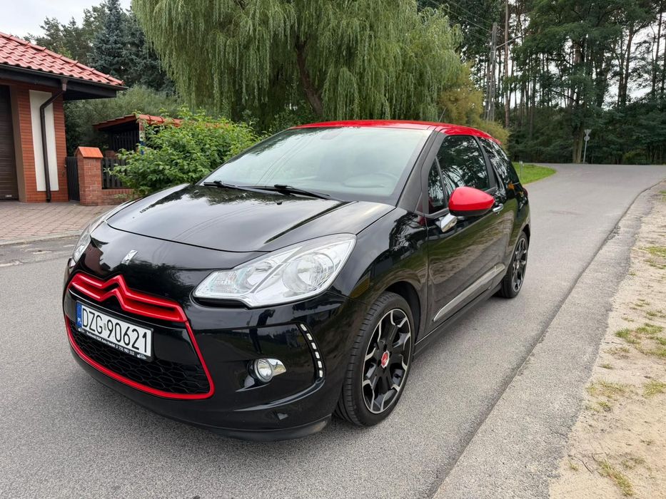Citroën DS3 Zarejestrowany Serwisowany Nawigacja Led PDC