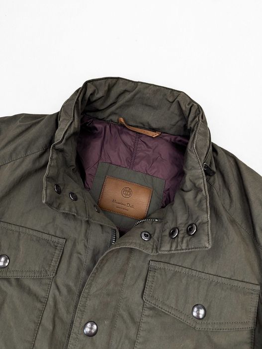 MASSIMO DUTTI S kurtka SAFARI khaki